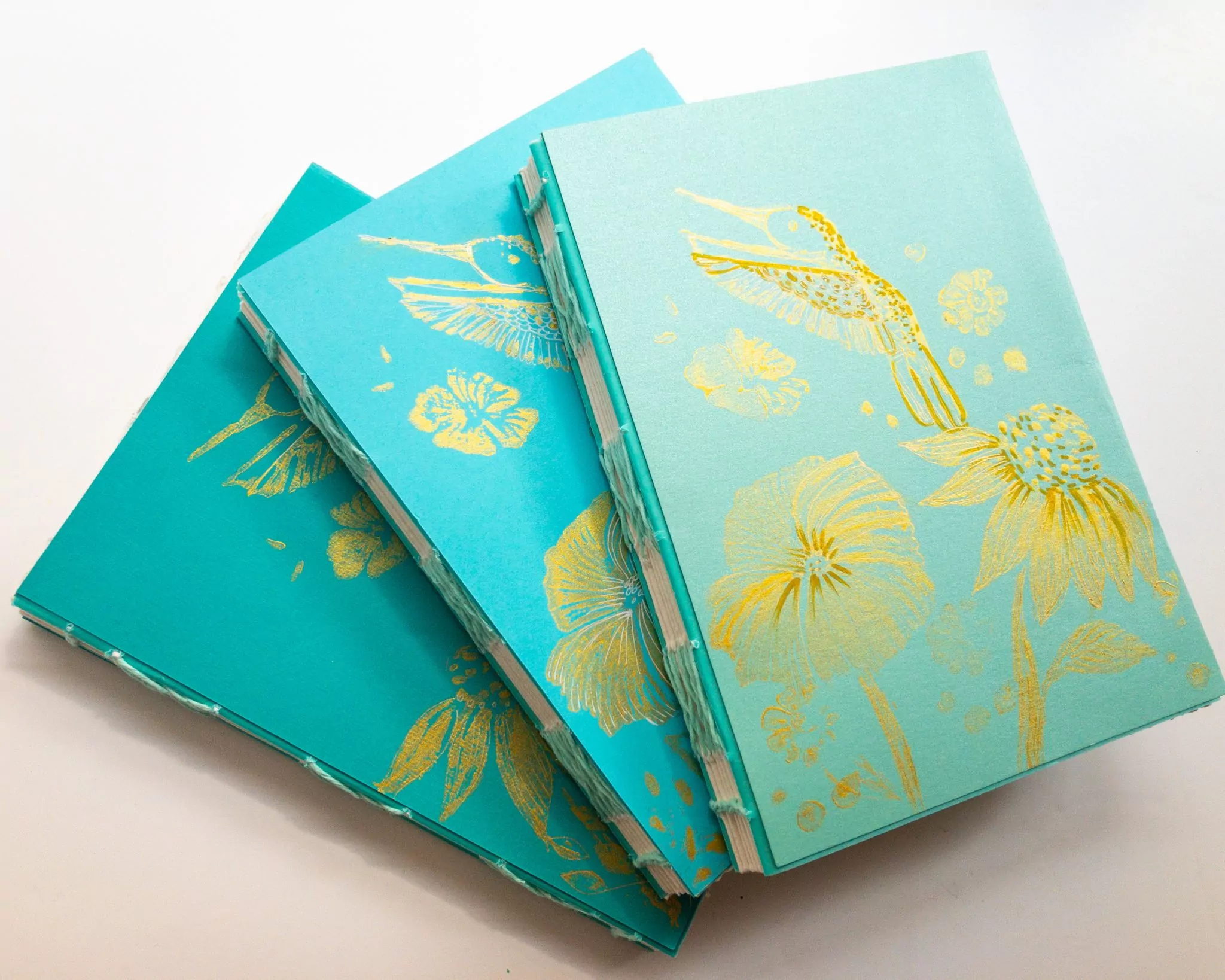 Carnet Aquarelle L'envol du colibri – Image 5