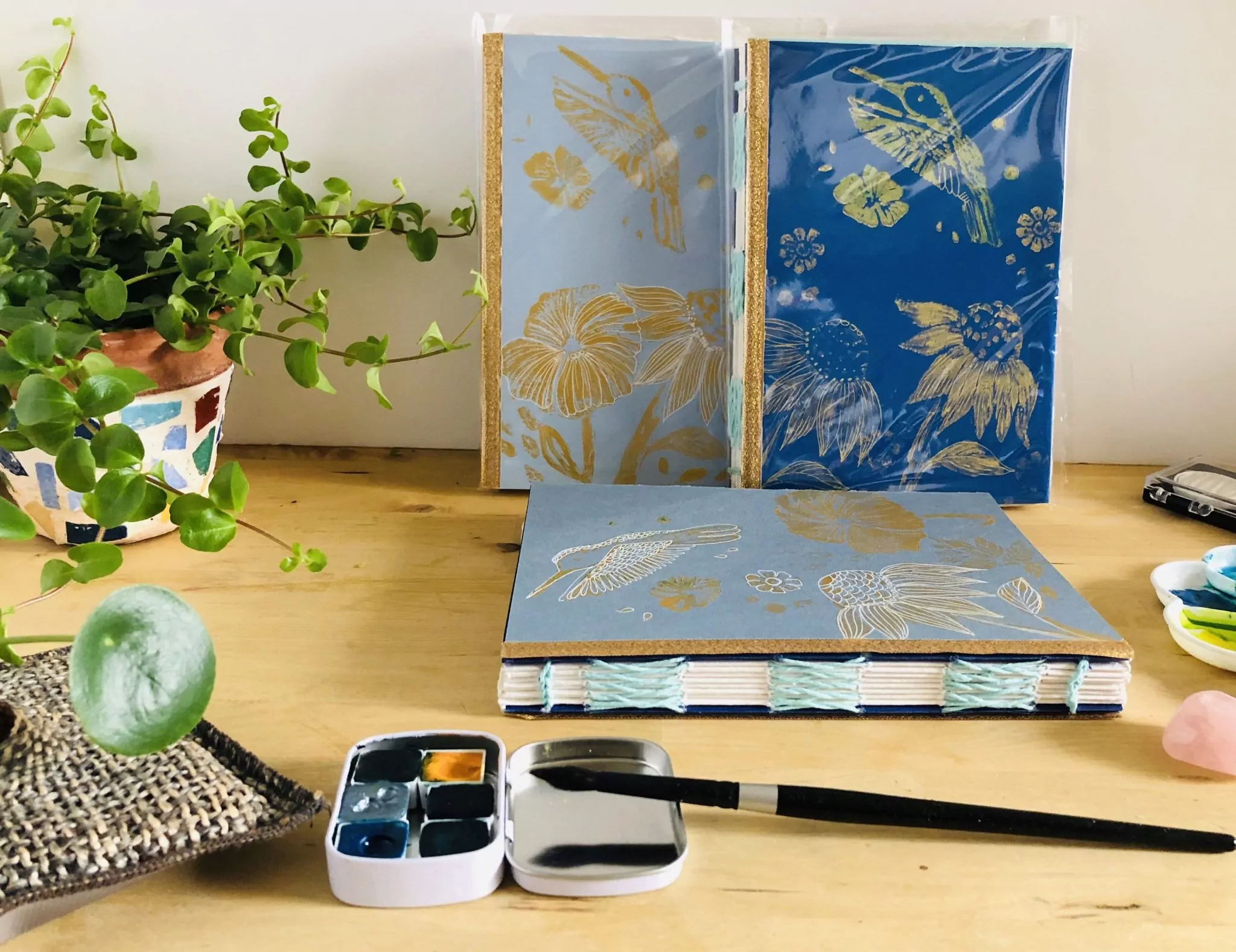 Carnet Aquarelle L'envol du colibri – Image 10