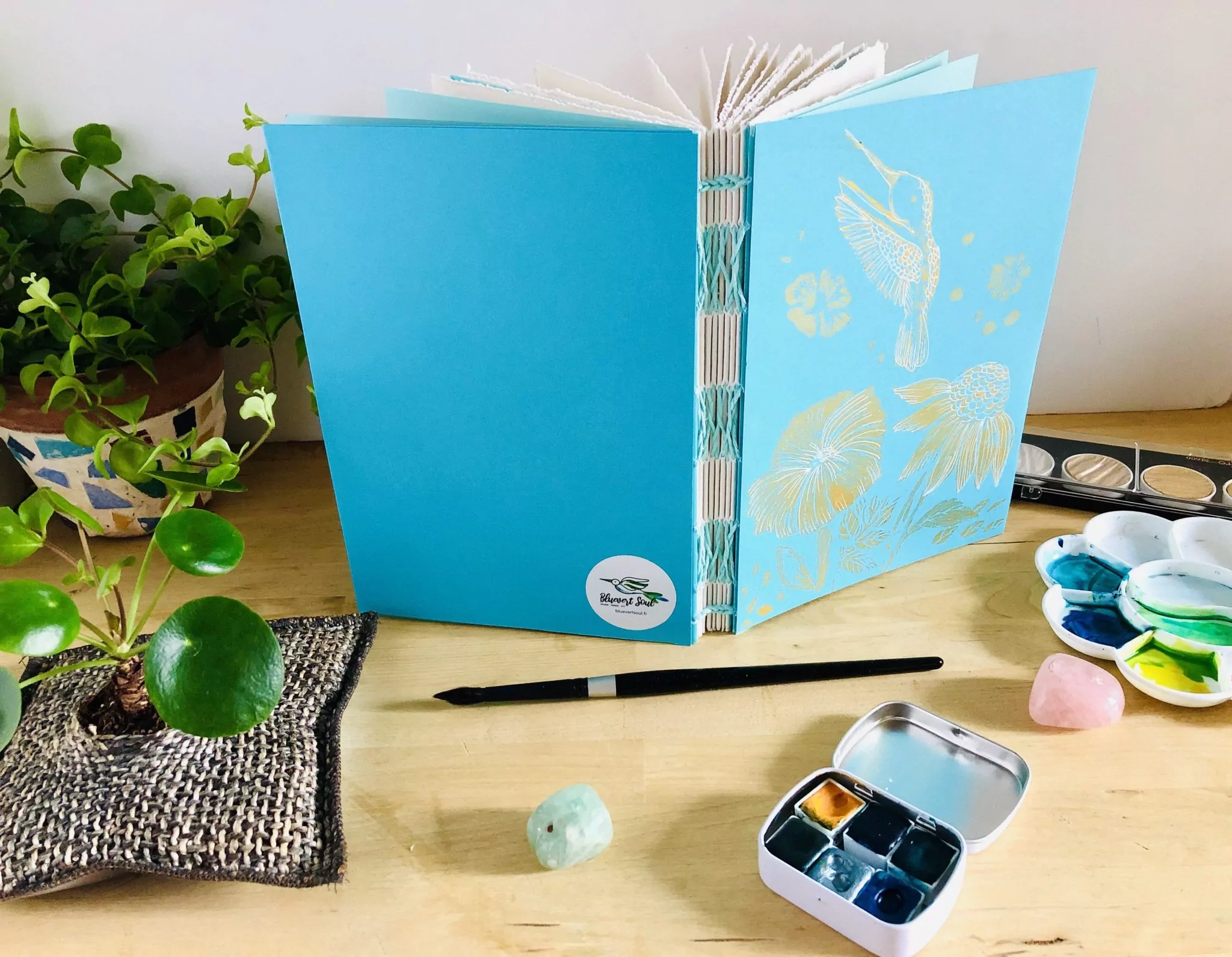 Carnet Aquarelle L'envol du colibri – Image 9