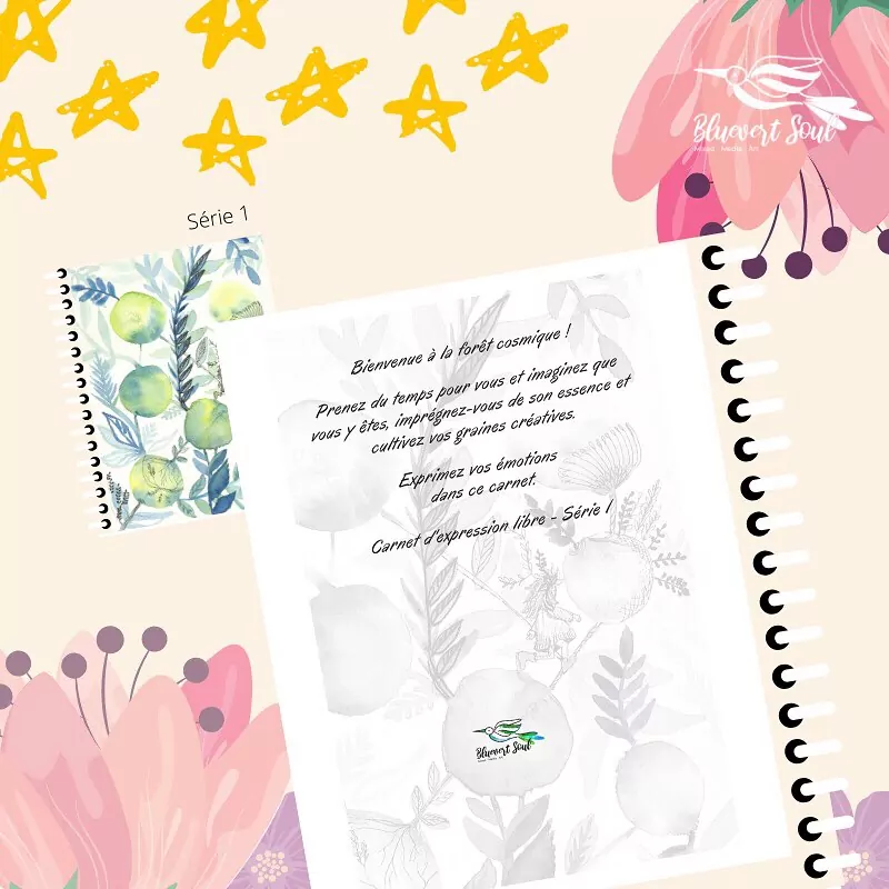 Carnet Ecriture-Dessin Forêt Cosmique – Image 2