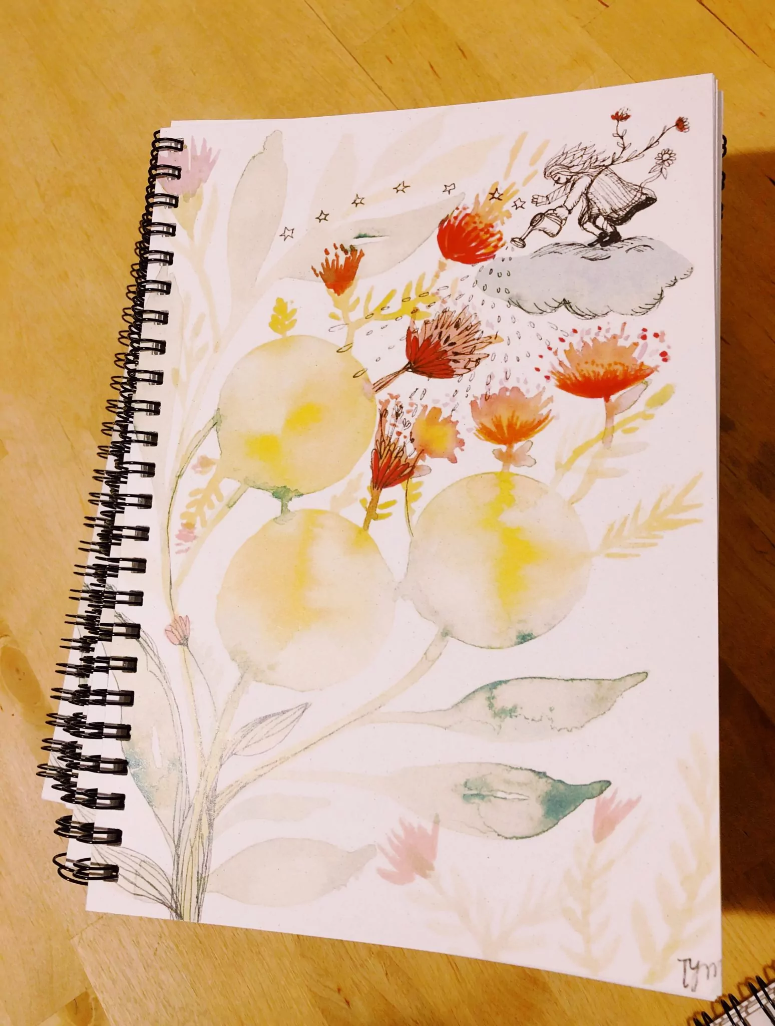Carnet Ecriture-Dessin Forêt Cosmique – Image 4