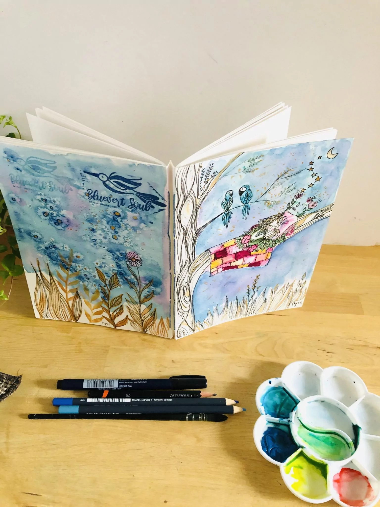Carnet Technique Mixte Forêt Cosmique - Sleeping beauty – Image 3