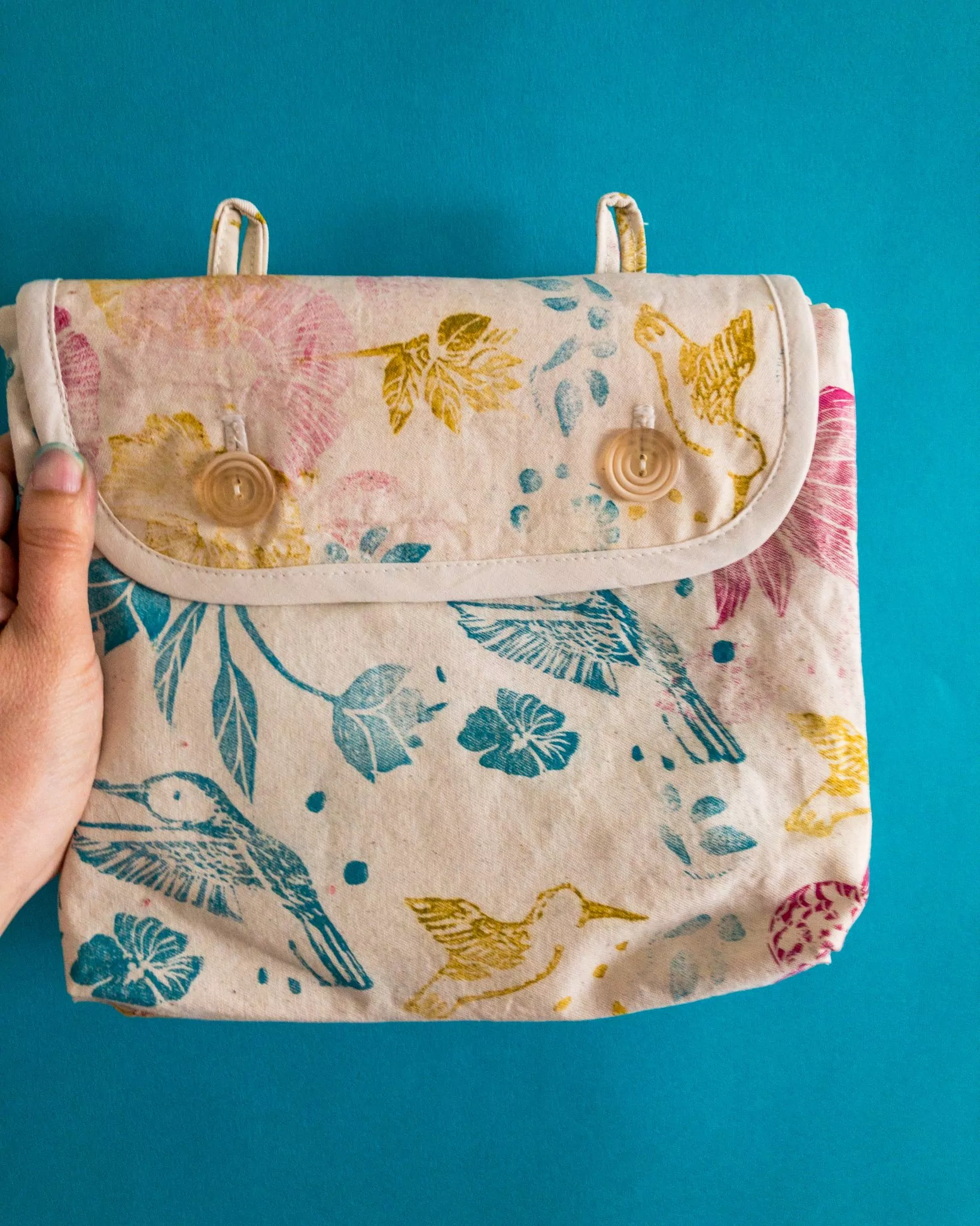Bluevert Soul x Atelier Mires, pochette pour traveler artist