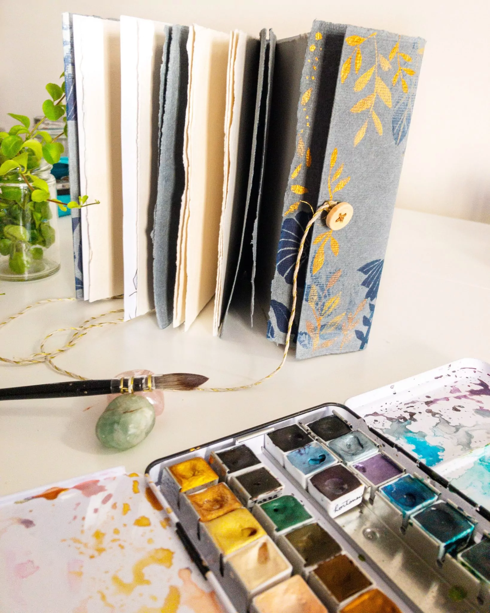 Carnet Aquarelle Jardin Magique – Image 5