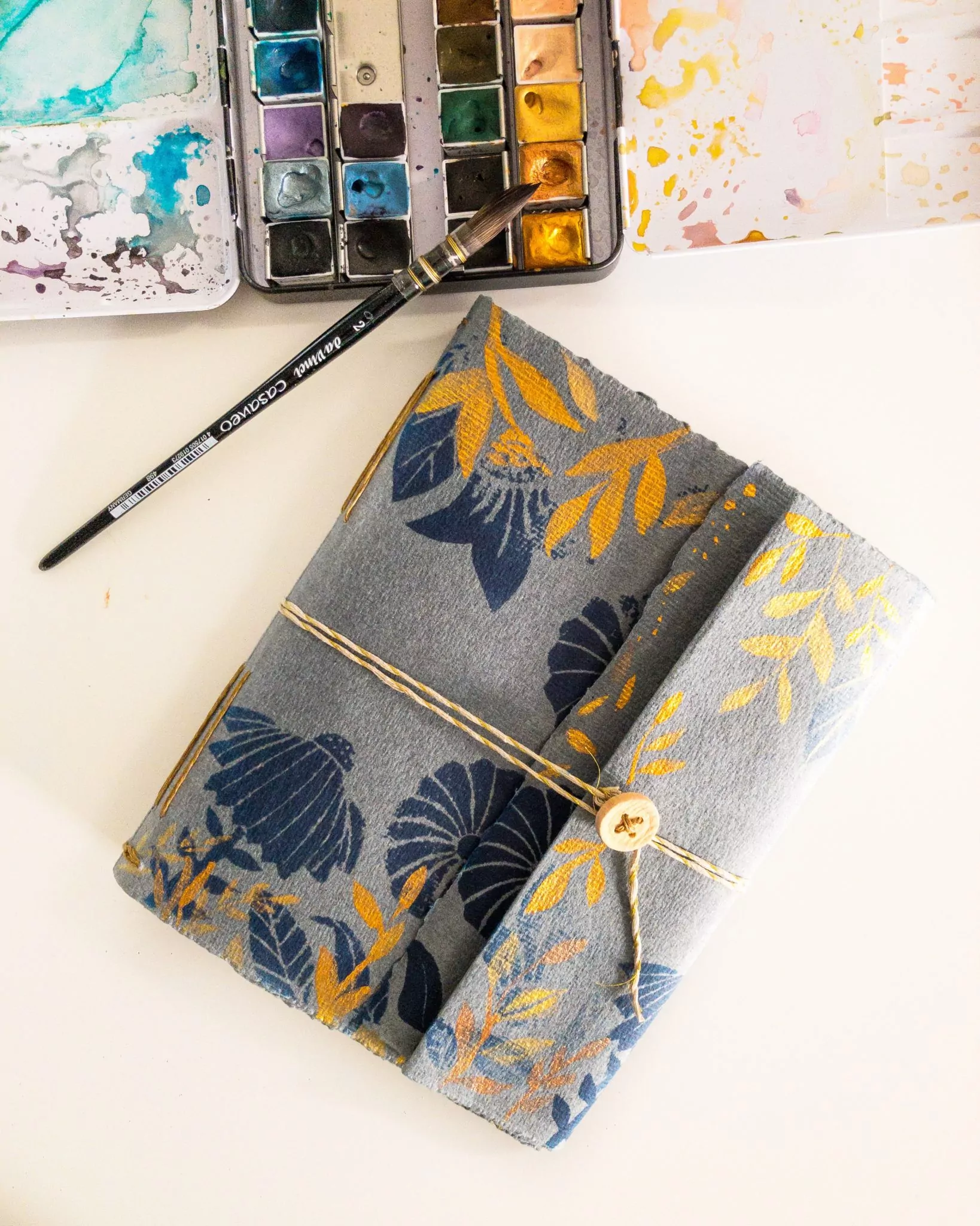 Carnet Aquarelle Jardin Magique – Image 2
