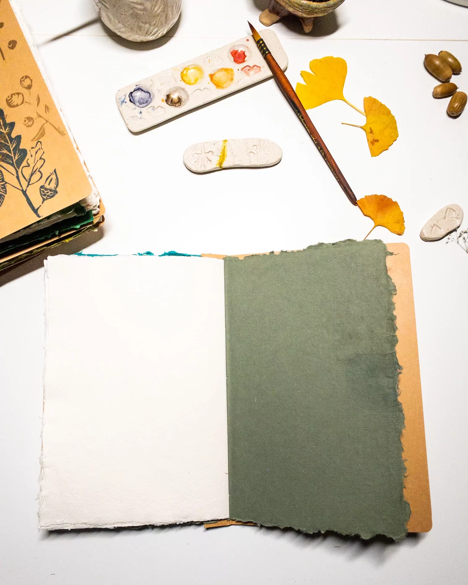 Carnet Aquarelle Jardin Mystique – Image 4