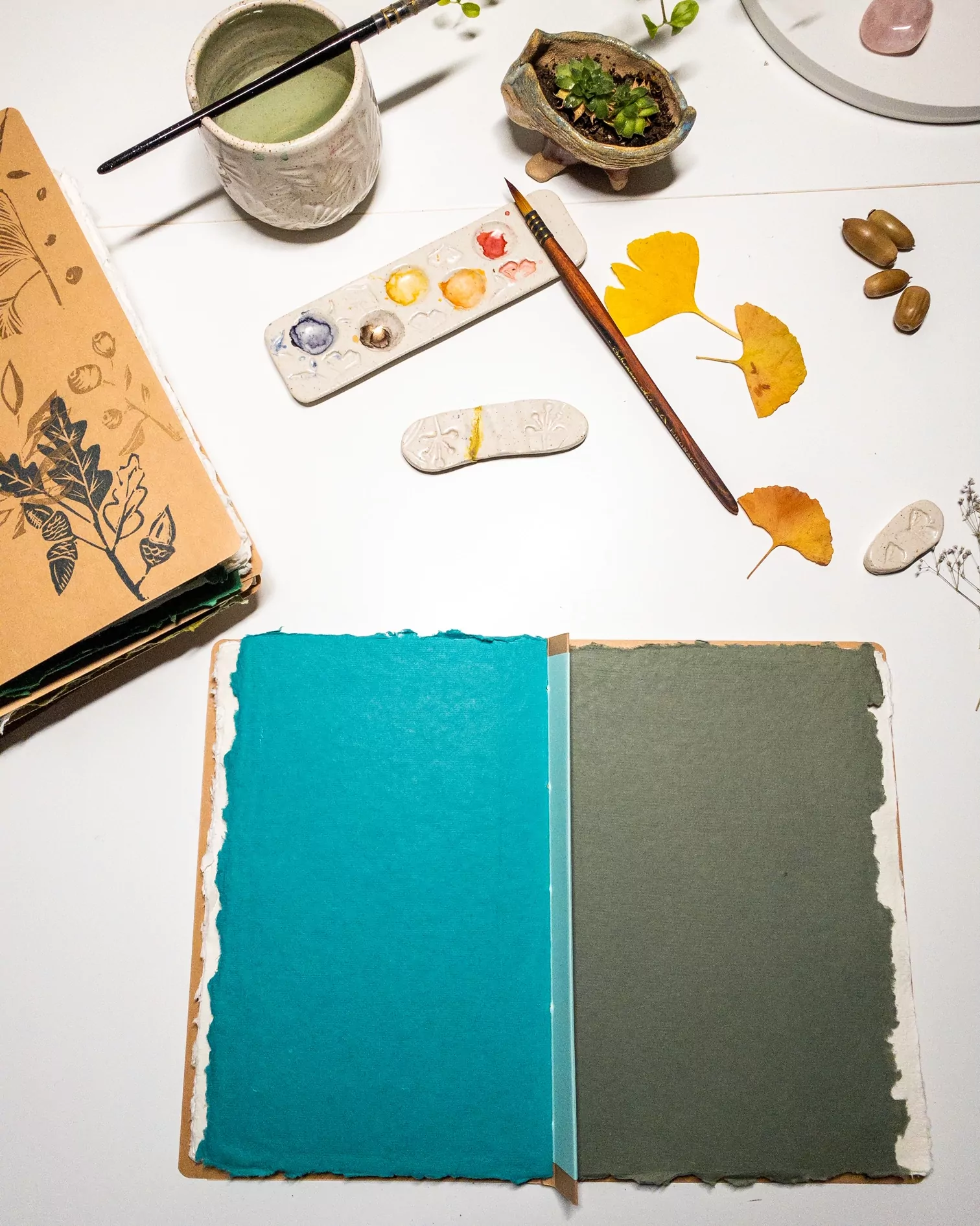 Carnet Aquarelle Jardin Mystique – Image 6