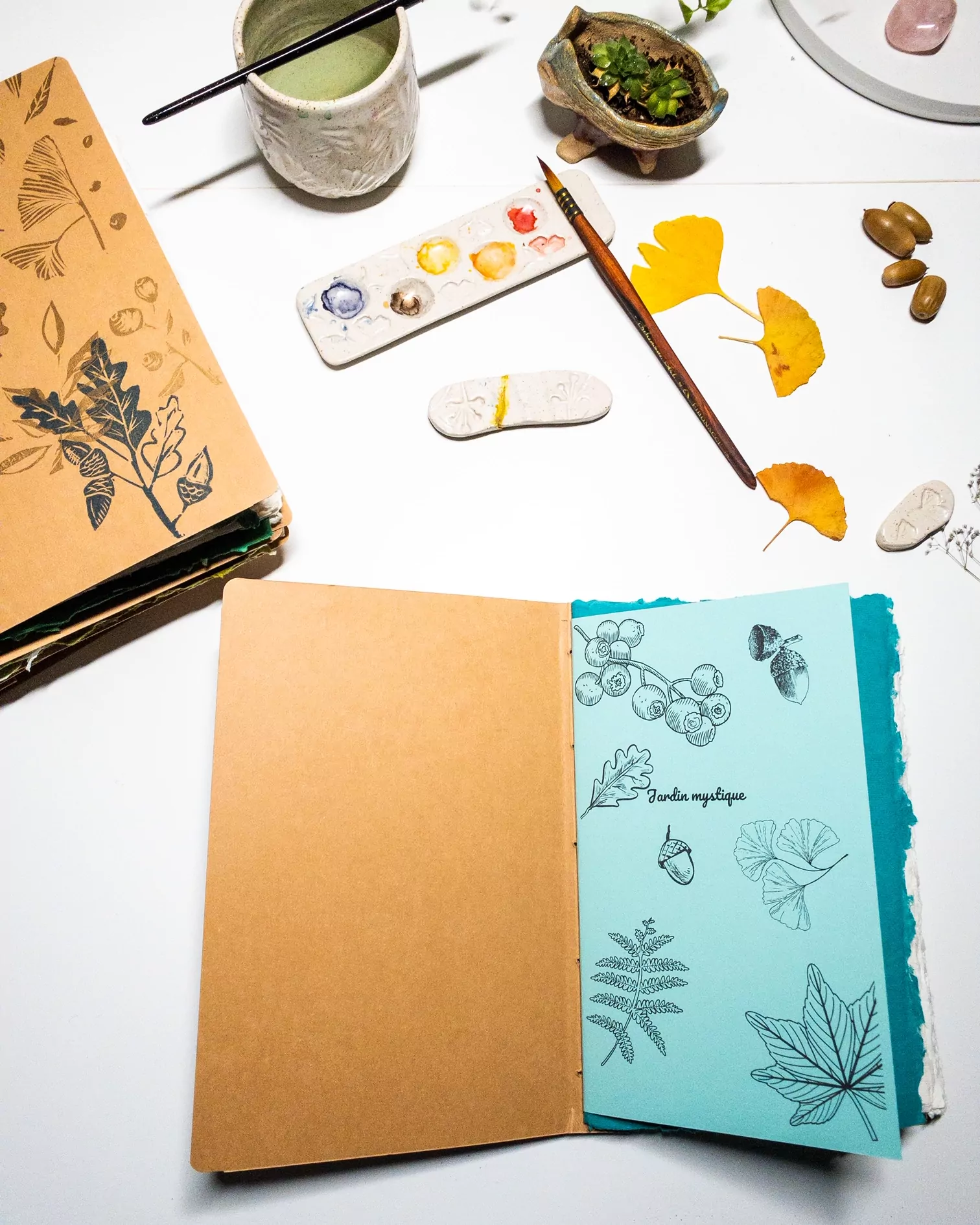 Carnet Aquarelle Jardin Mystique – Image 8