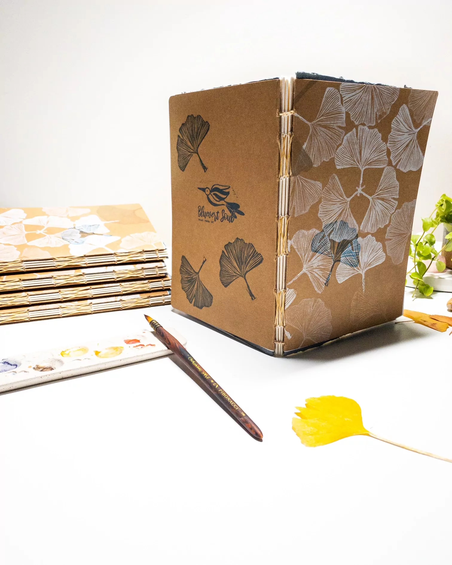 Carnet Aquarelle Passion Ginkgo – Image 9