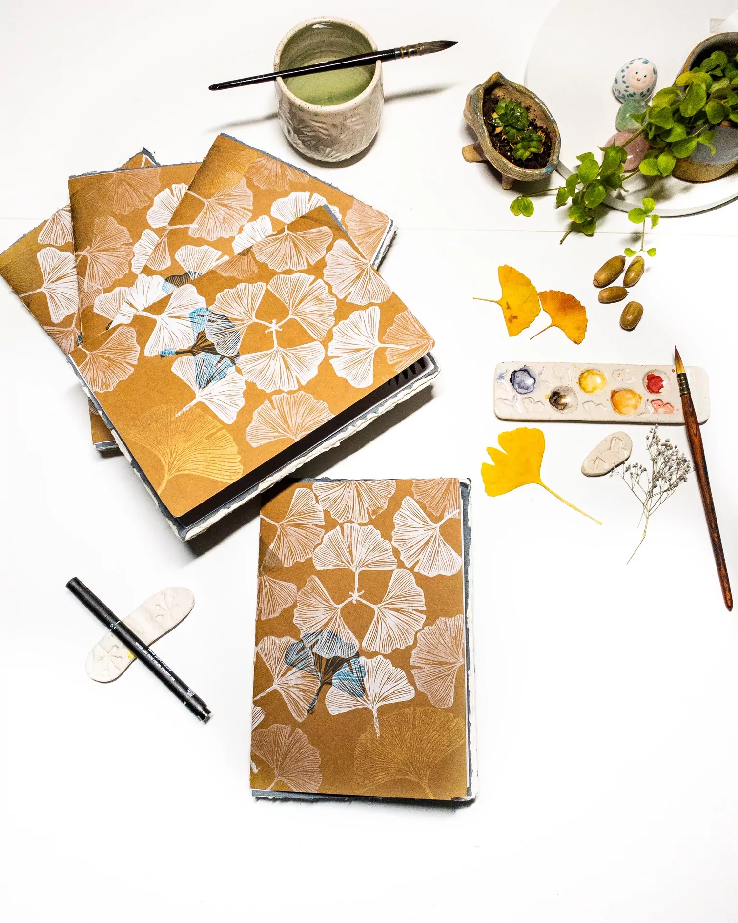 Carnet Aquarelle Passion Ginkgo – Image 10