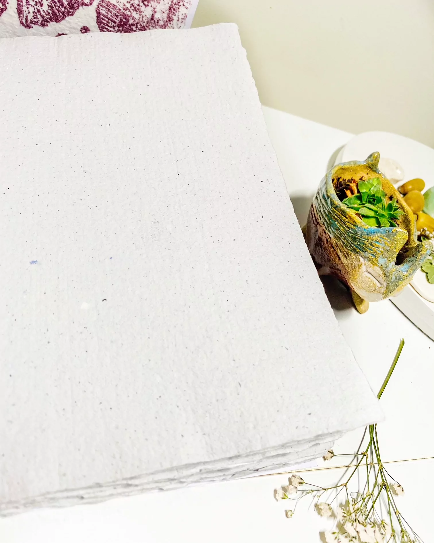 Carnet Aquarelle Ginkgo Love – Image 4