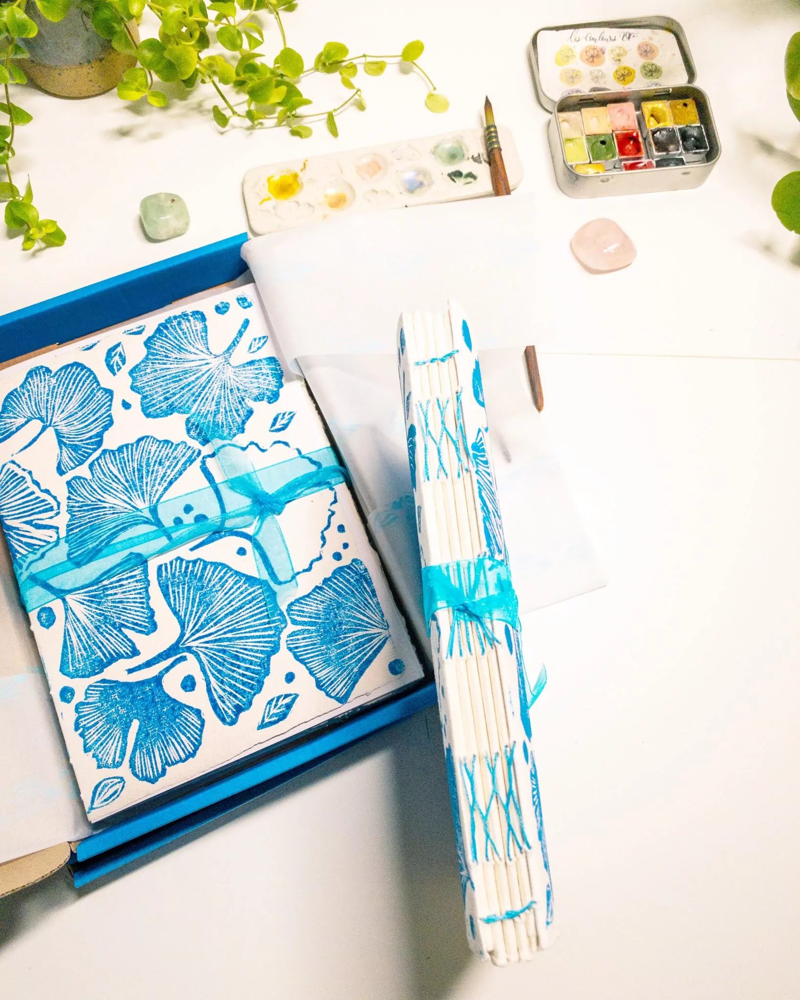 Carnet aquarelle "Mystic Ginkgo" – Image 25