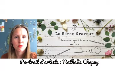 Portrait de créatrice : Nathalie de « Le héron graveur »