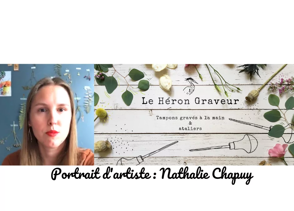 Portrait de créatrice : Nathalie de “Le héron graveur”