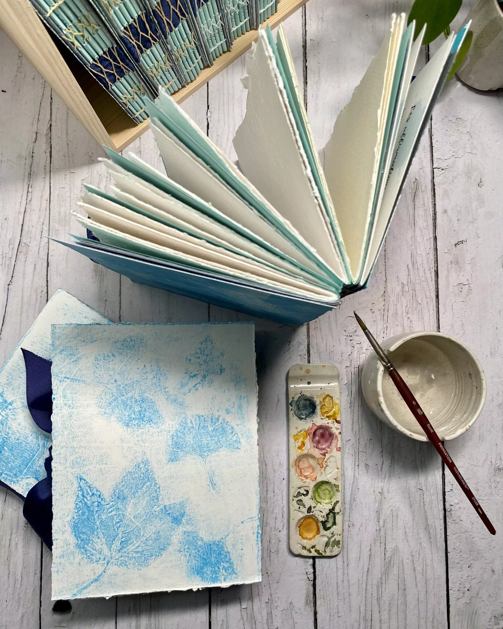 Carnet aquarelle "Empreinte Créative" – Image 6