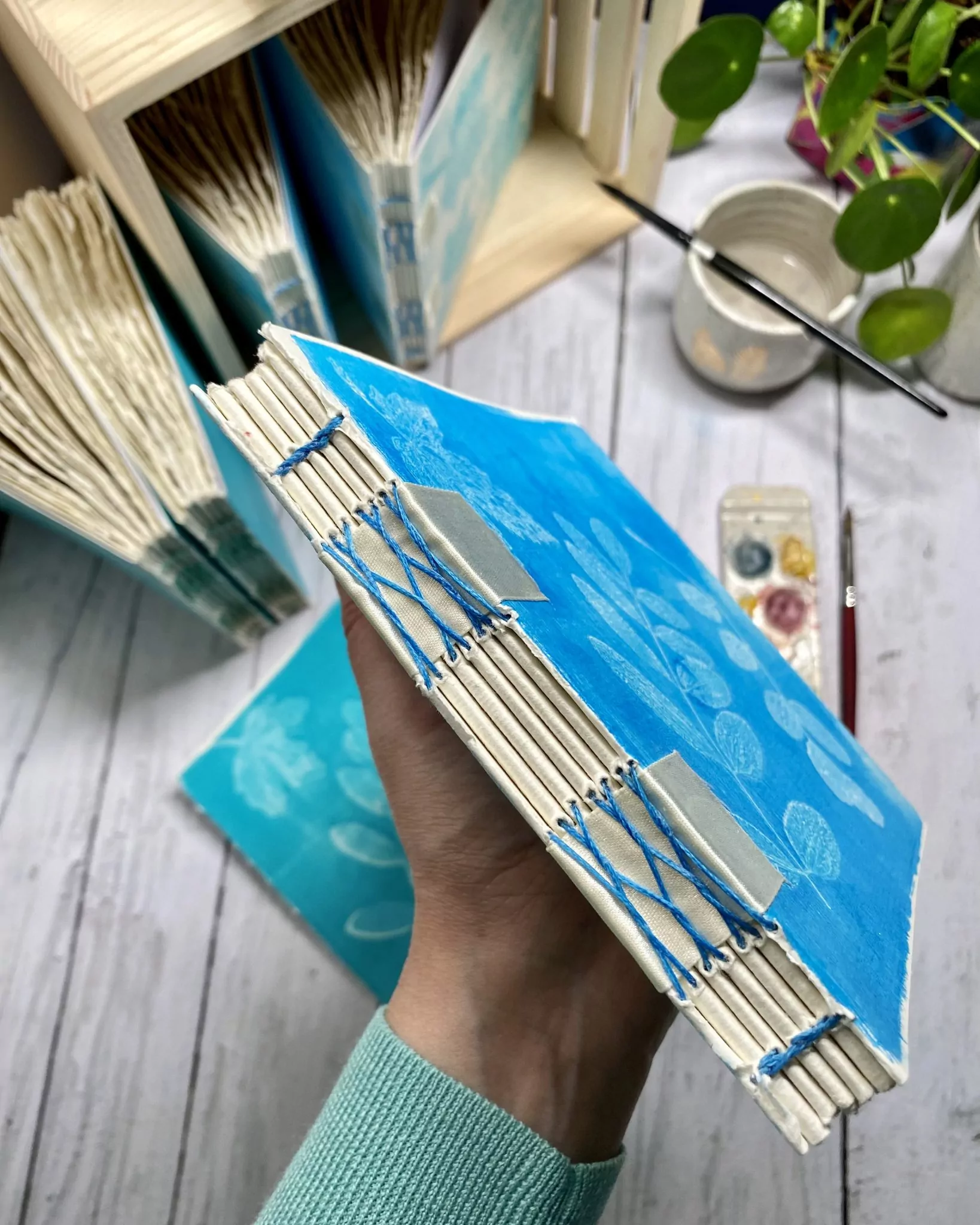 Carnet aquarelle "Empreinte Créative" – Image 13