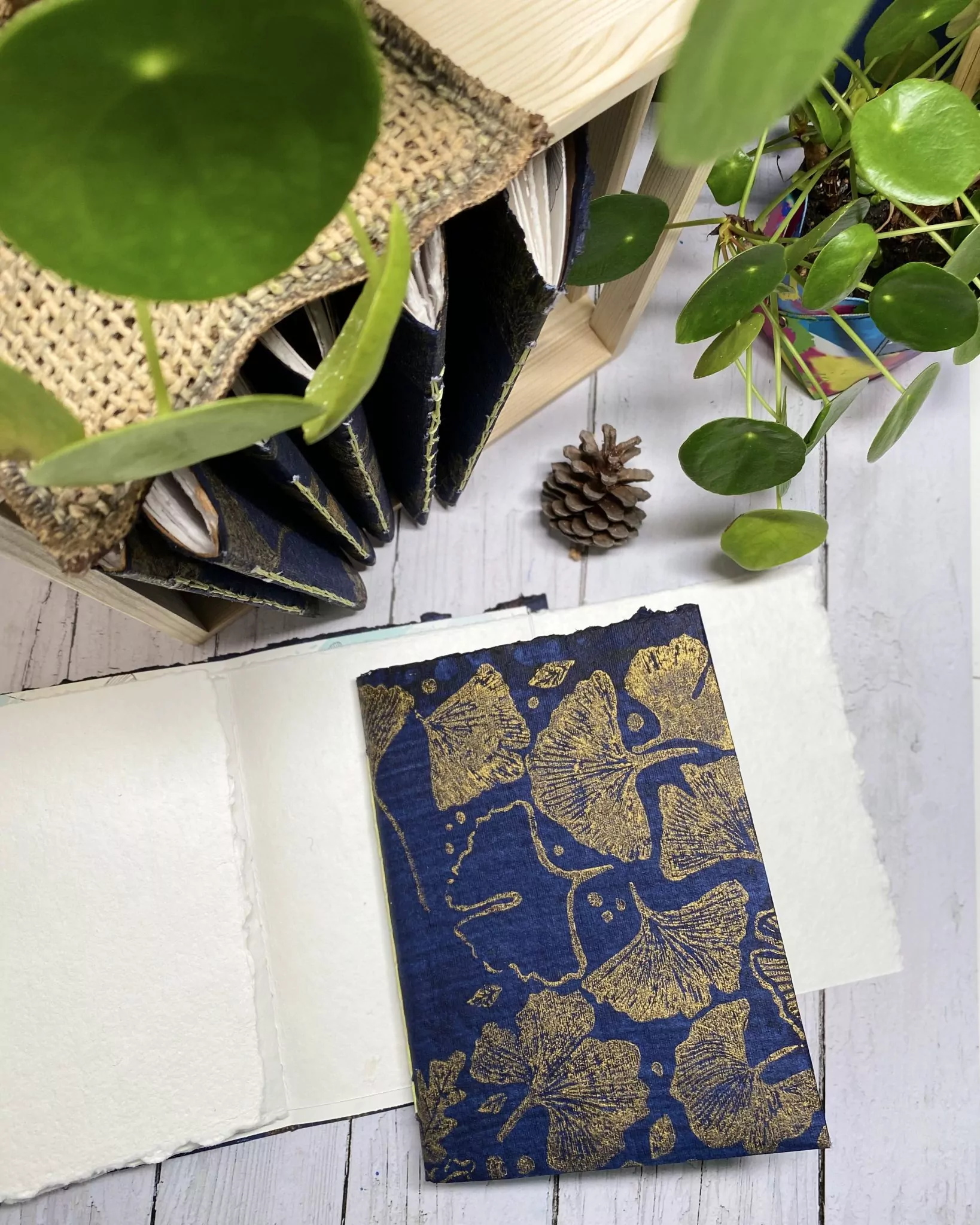 Carnet aquarelle "Ginkgo Magie" – Image 15