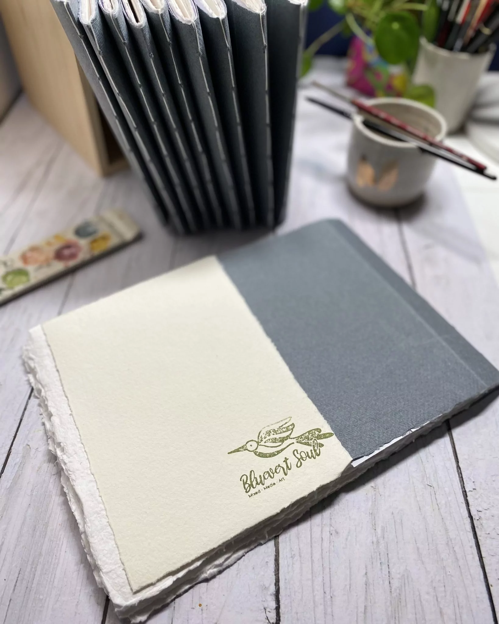 Carnet aquarelle "Empreinte Créative" – Image 11