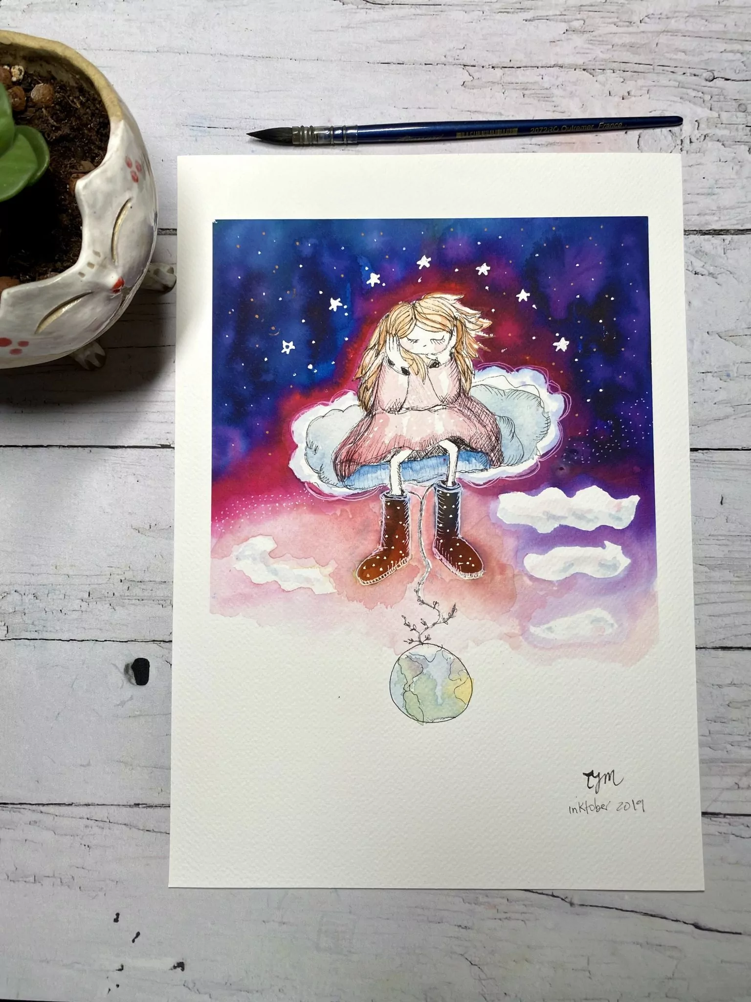 Forêt Cosmique - Art print – Image 4