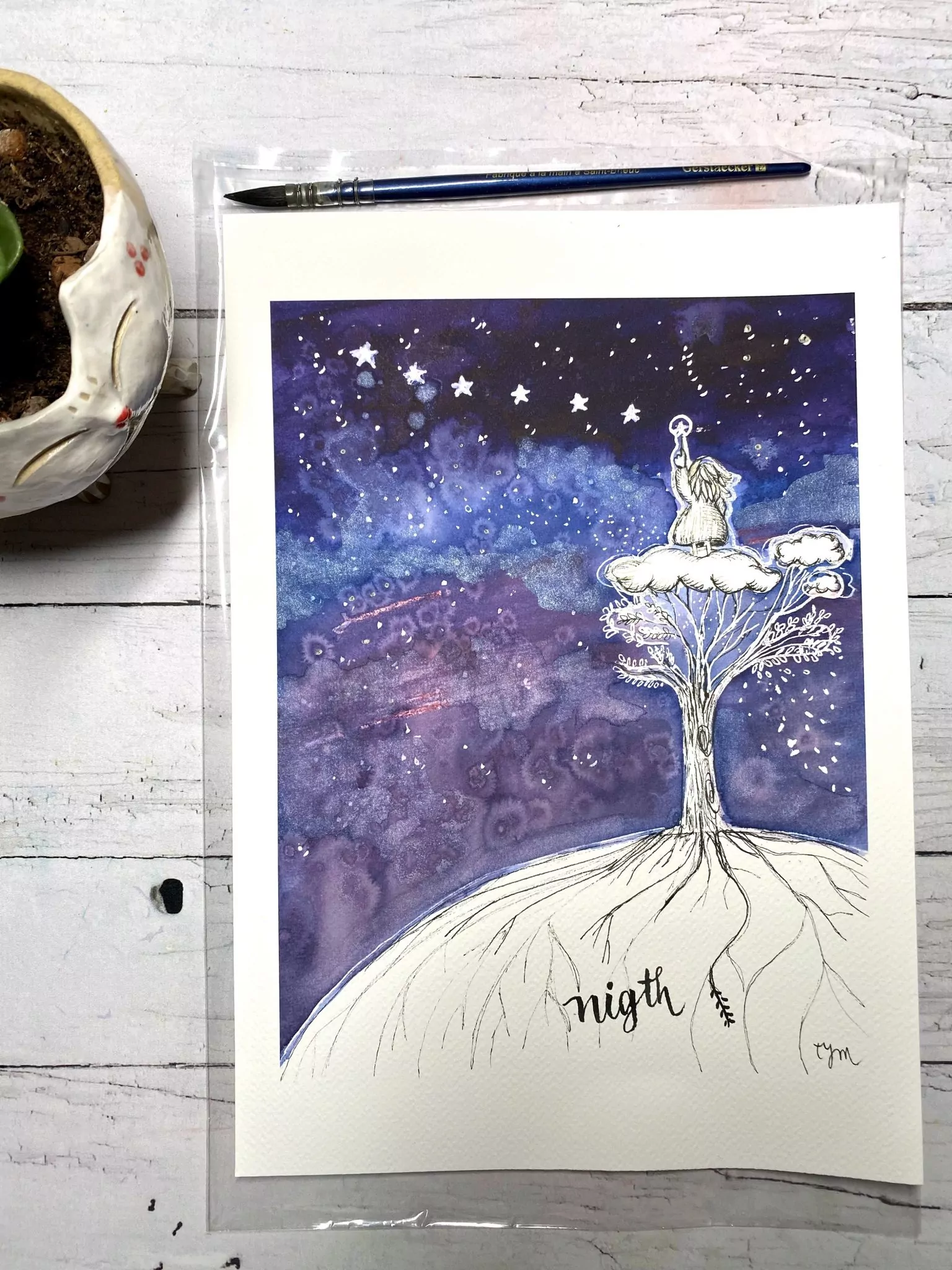 Forêt Cosmique - Art print