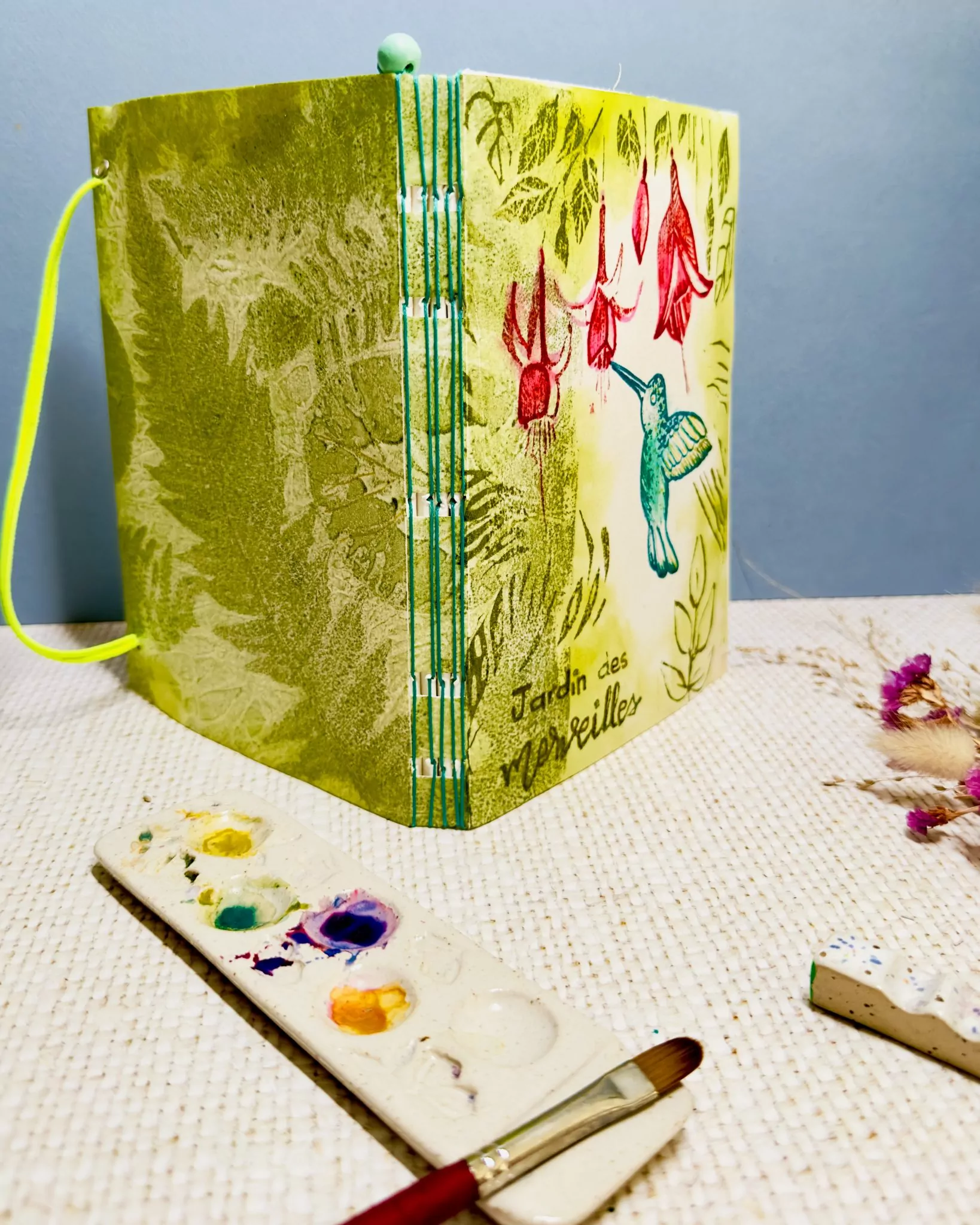Carnet aquarelle "Jardin des merveilles" – Image 19
