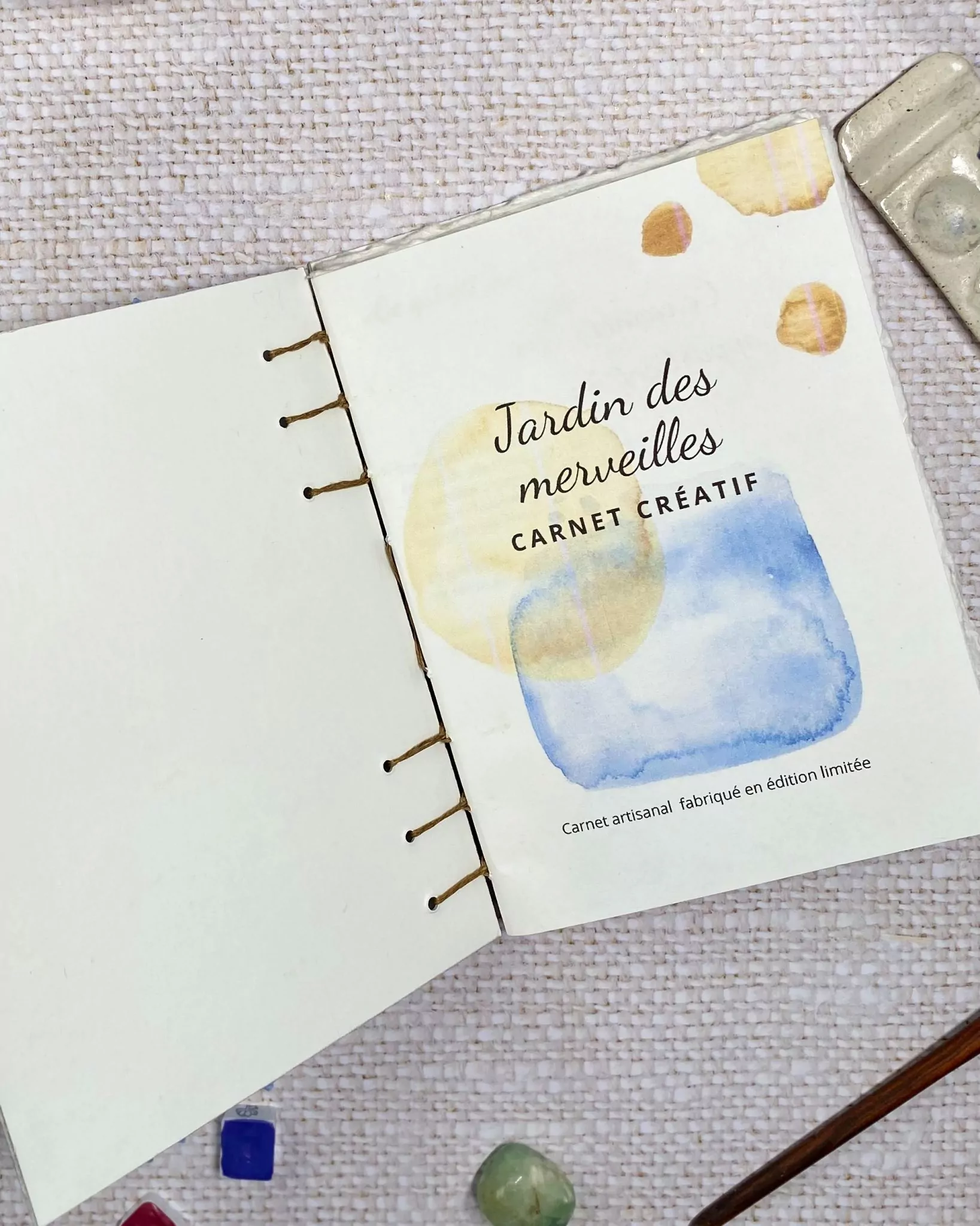 Carnet aquarelle "Jardin des merveilles" – Image 12