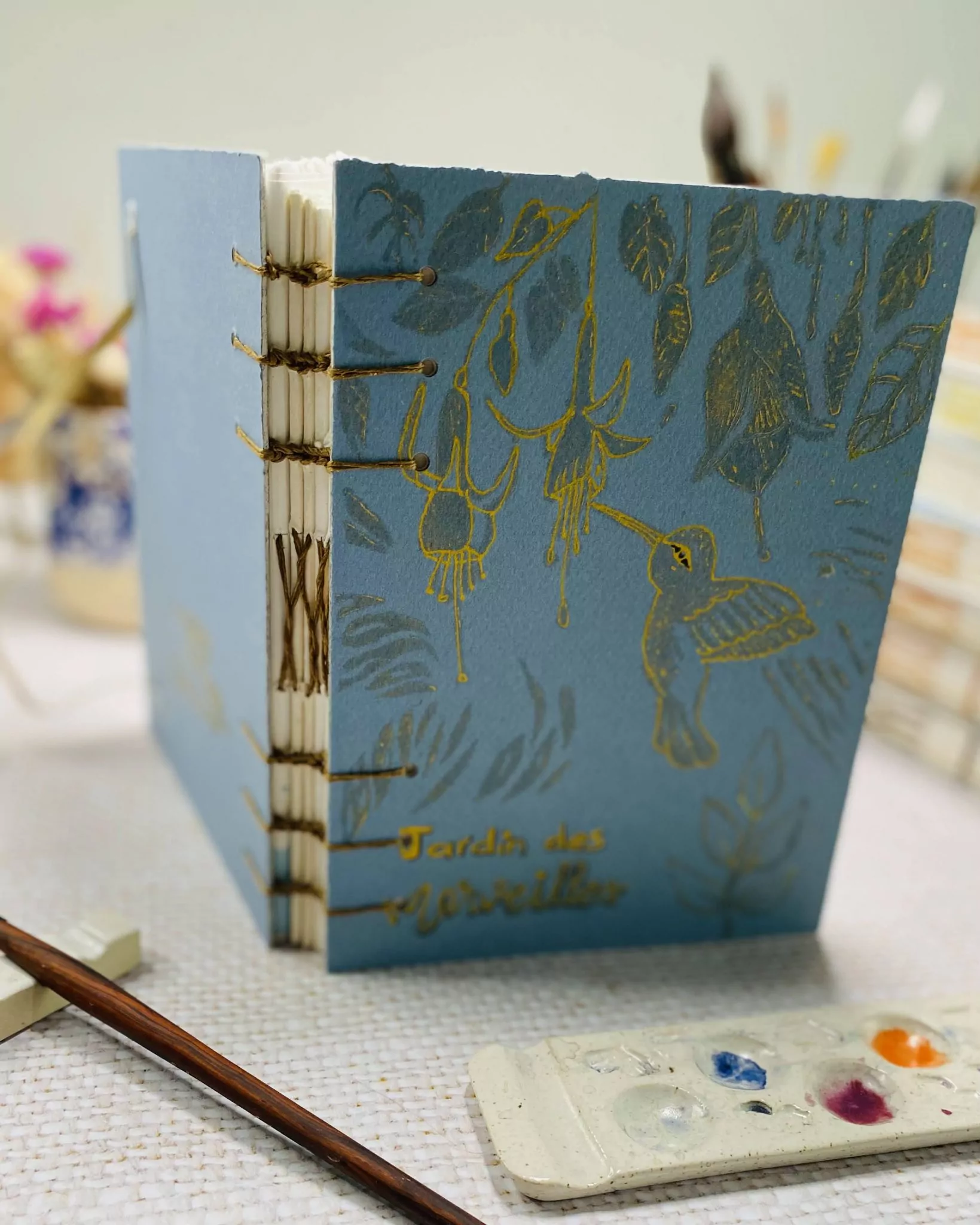 Carnet aquarelle "Jardin des merveilles" – Image 10