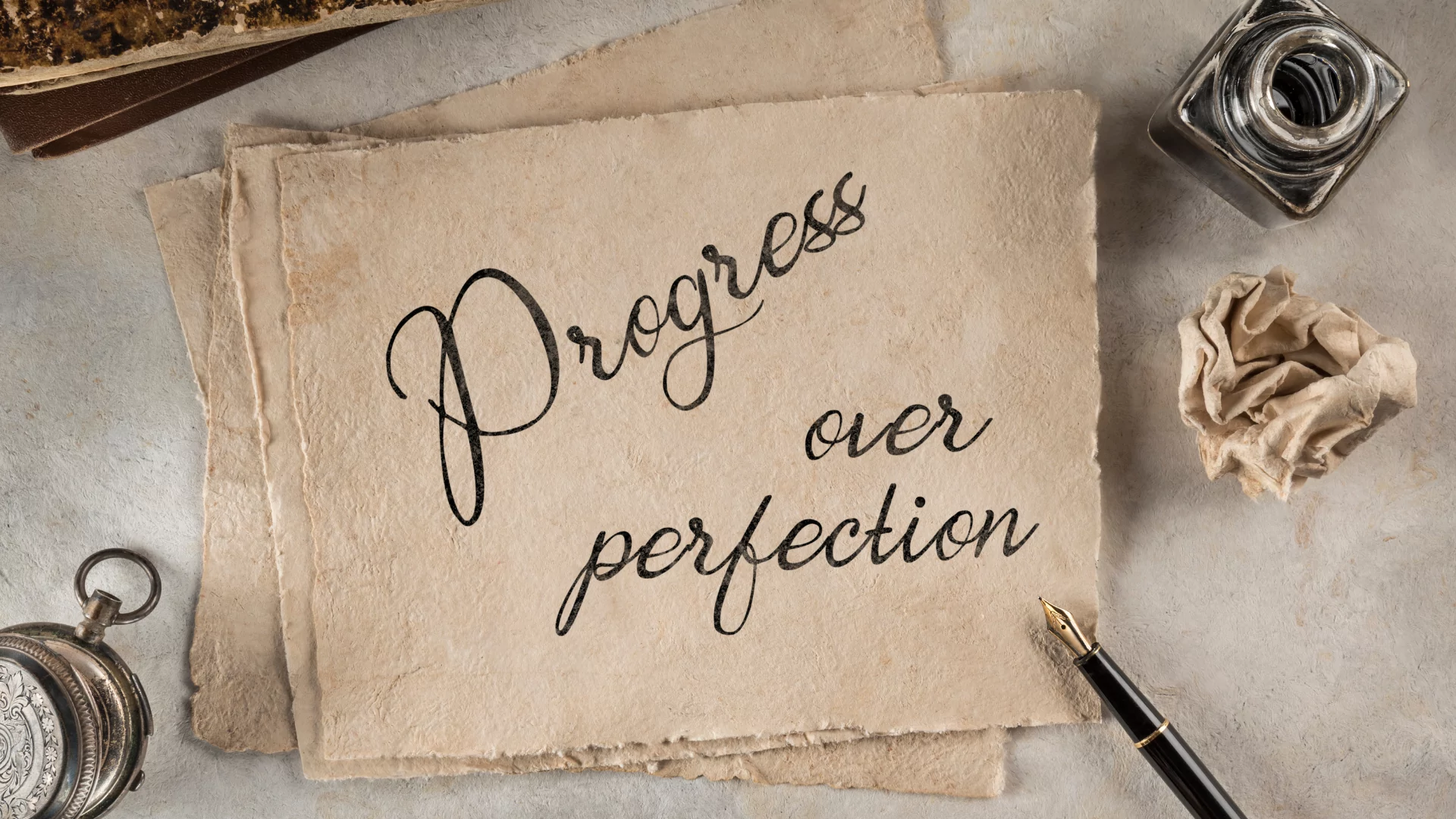 progres plutot que perfection apprendre à ne plus etre perfectionniste