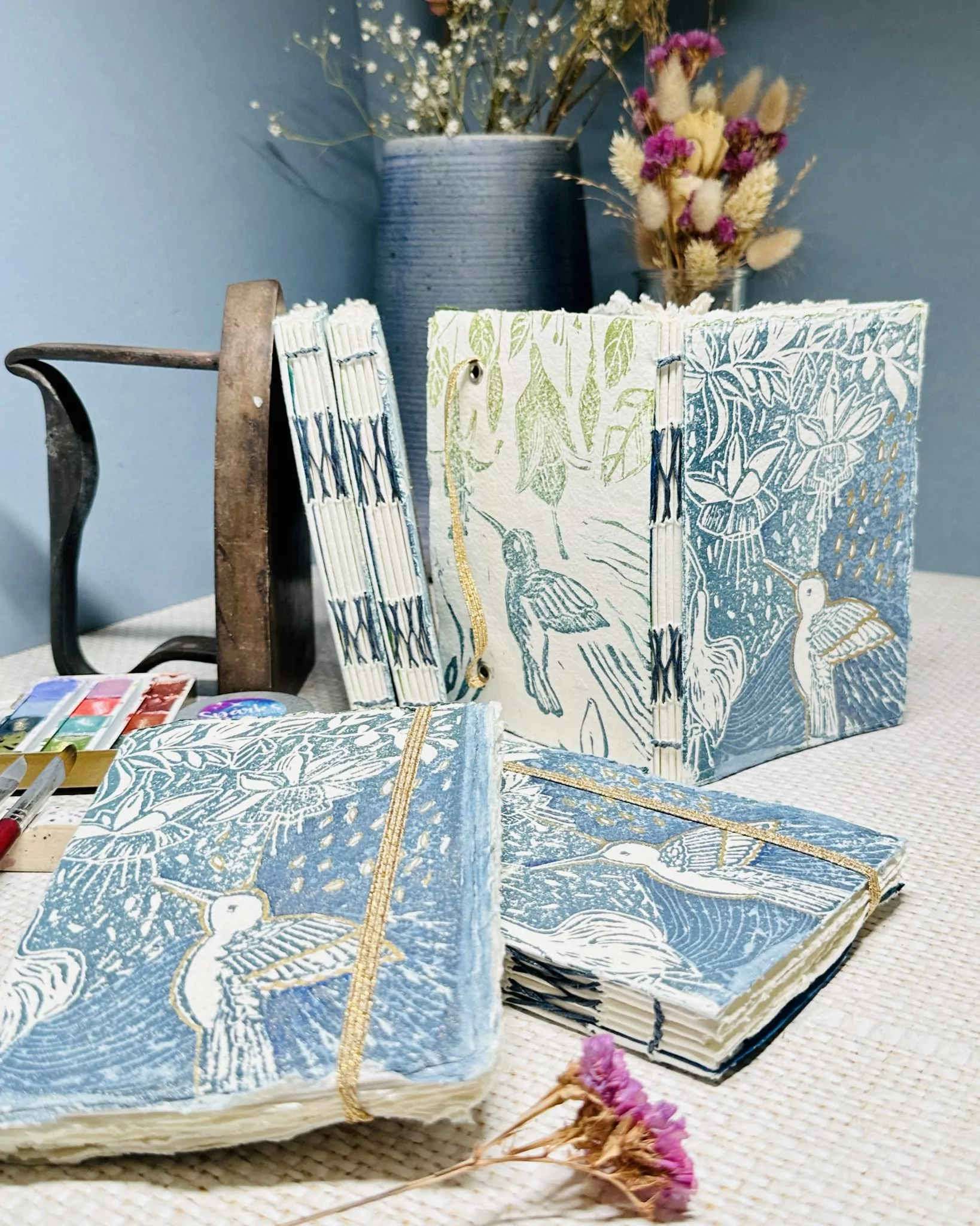 Carnets d'exploration à l'aquarelle "Jardin Créatif" – Image 2