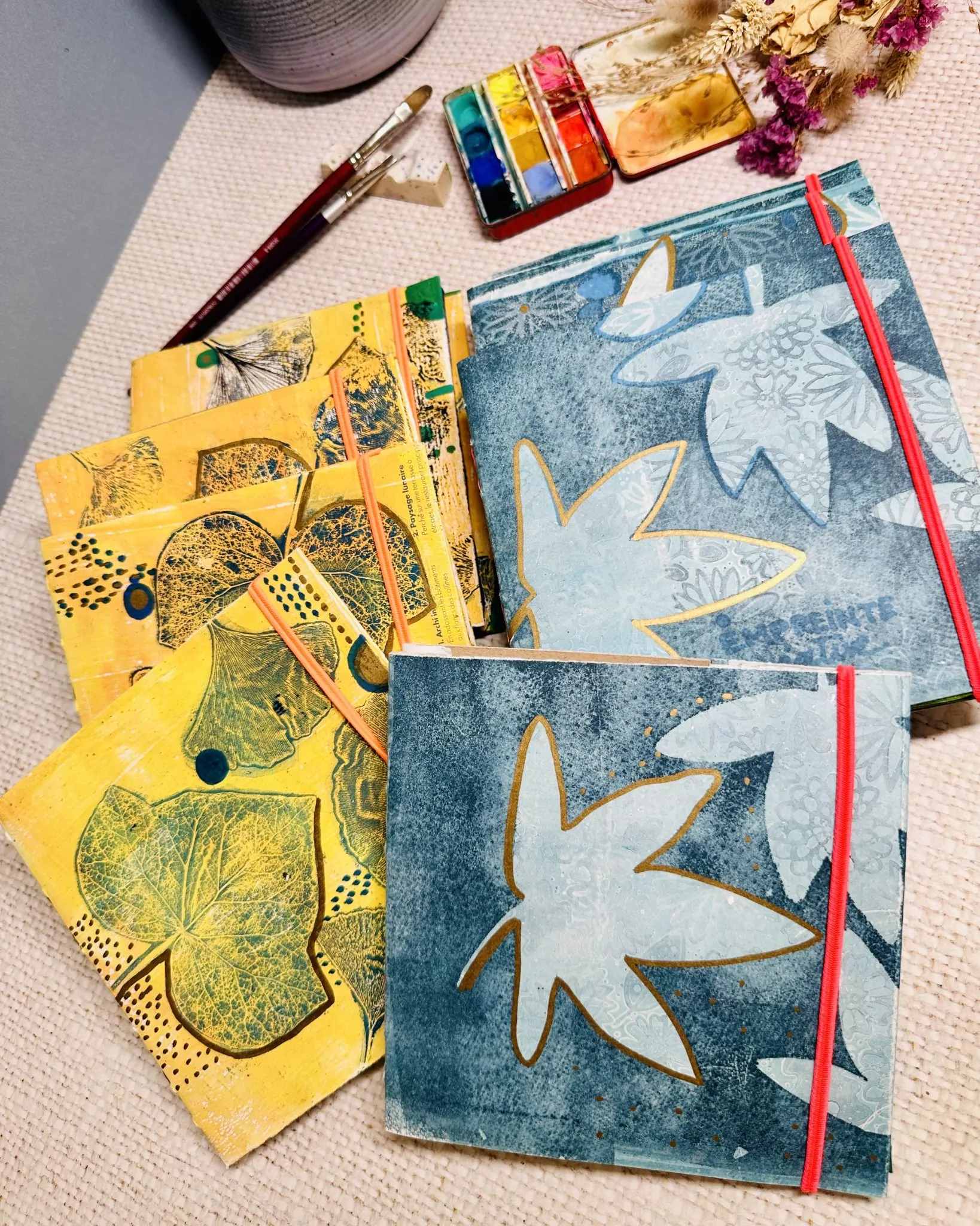 Carnet aquarelle "Délire Créatif"