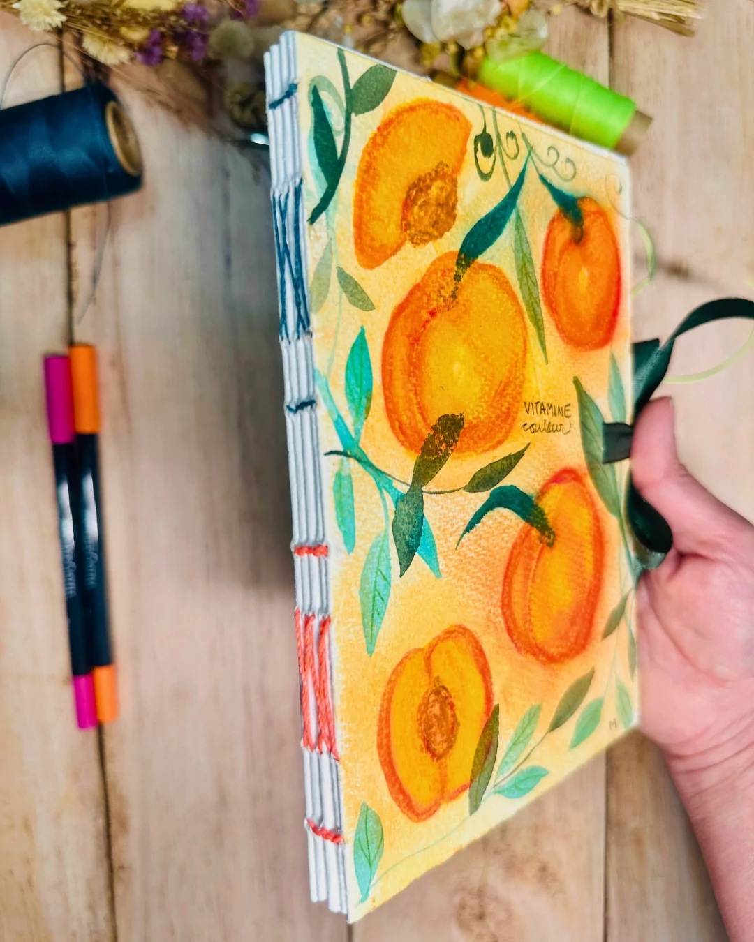 Carnet créatif A5 – Vitamine C capsule fruitée – Image 16