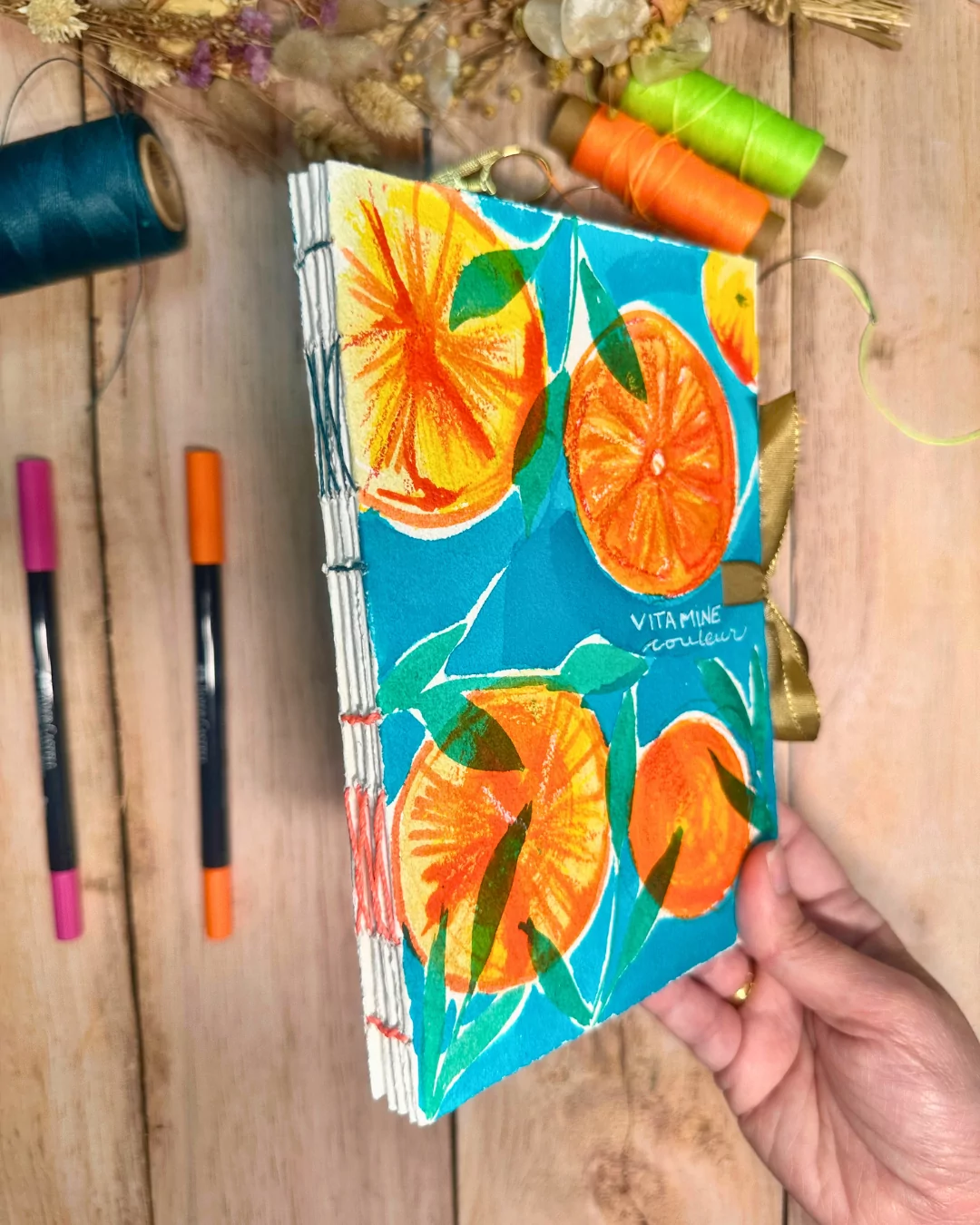 Carnet créatif A5 – Vitamine C capsule acidulée – Image 11