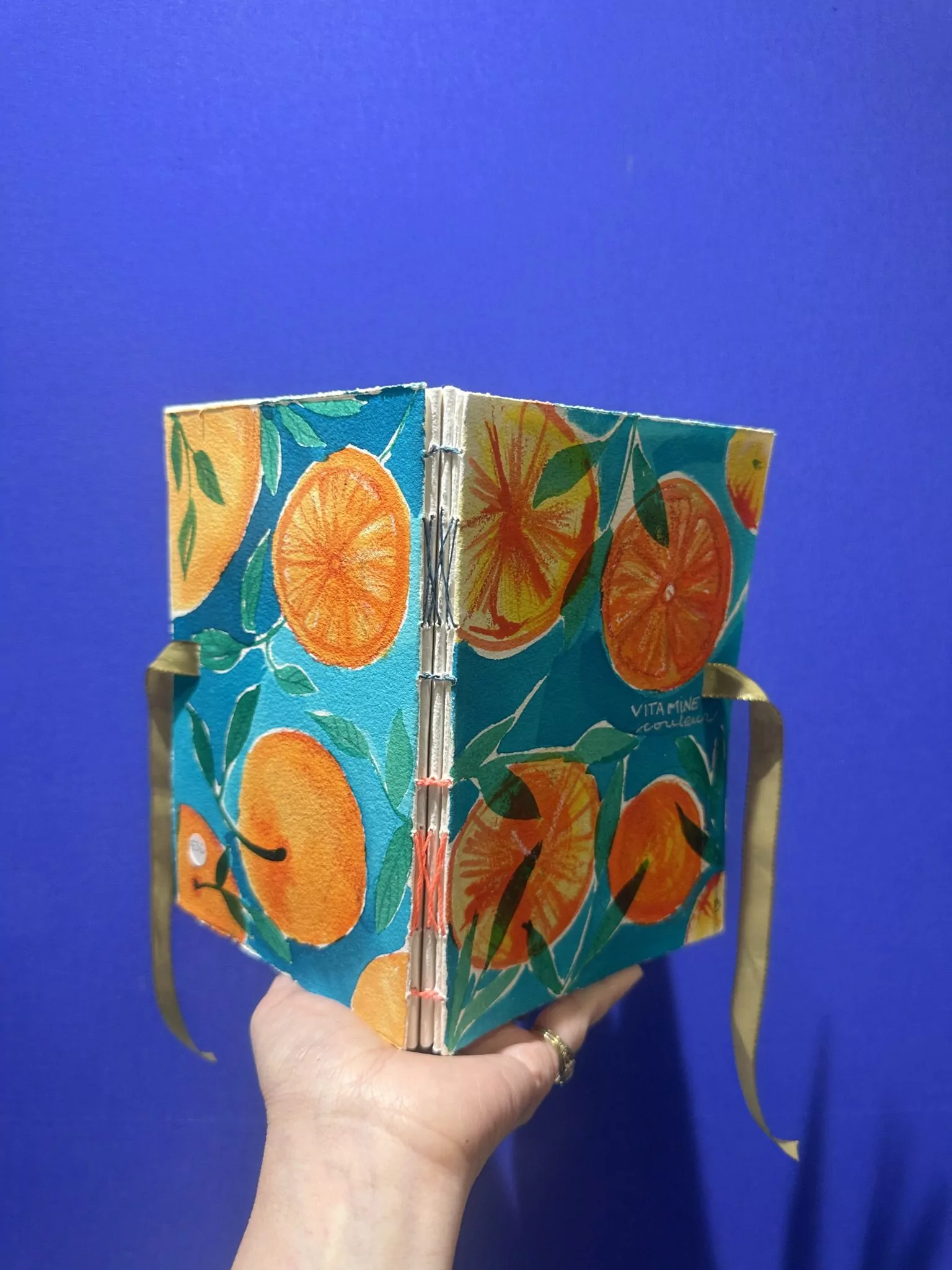 Carnet créatif A5 – Vitamine C capsule acidulée – Image 6