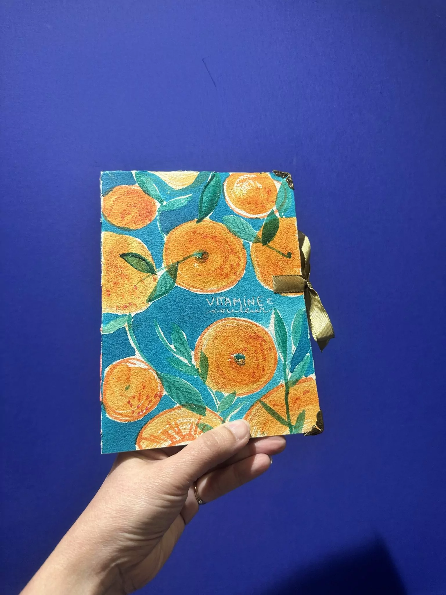 Carnet créatif A5 – Vitamine C capsule acidulée – Image 2