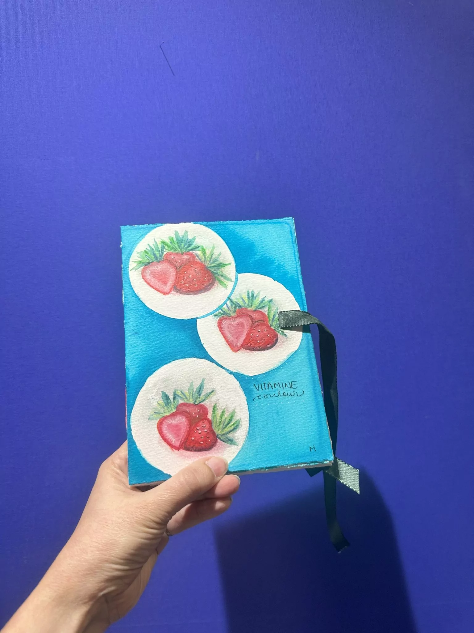 Carnet créatif A5 – Vitamine C capsule fruitée – Image 3