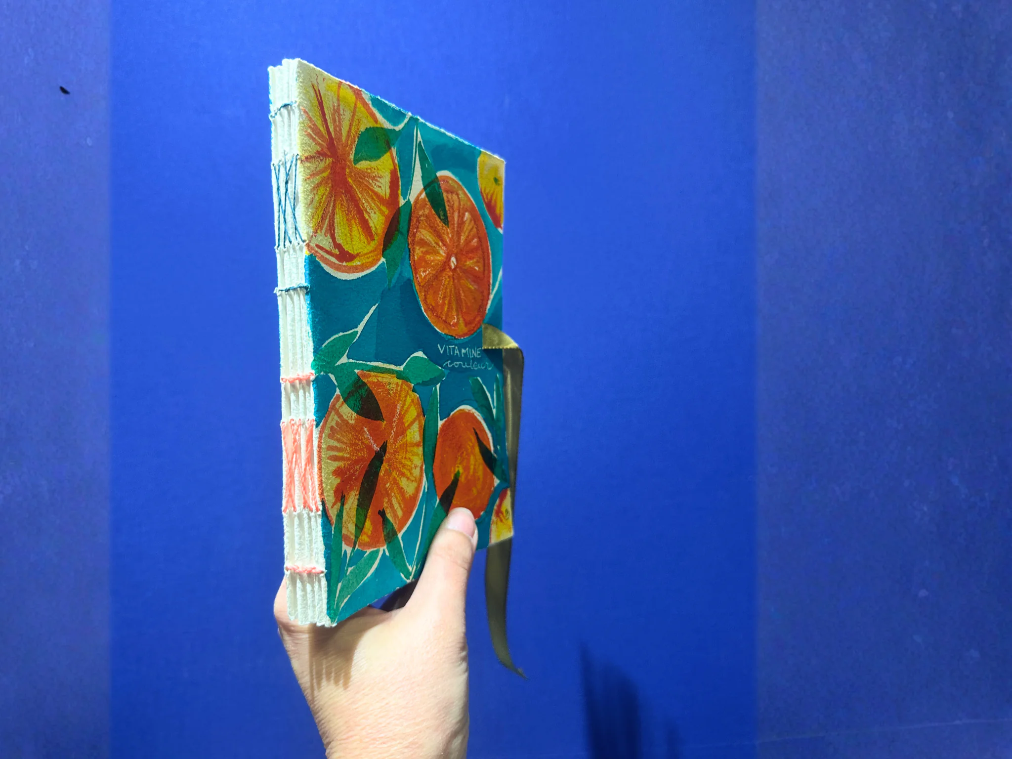 carnet aquarelle artisanal