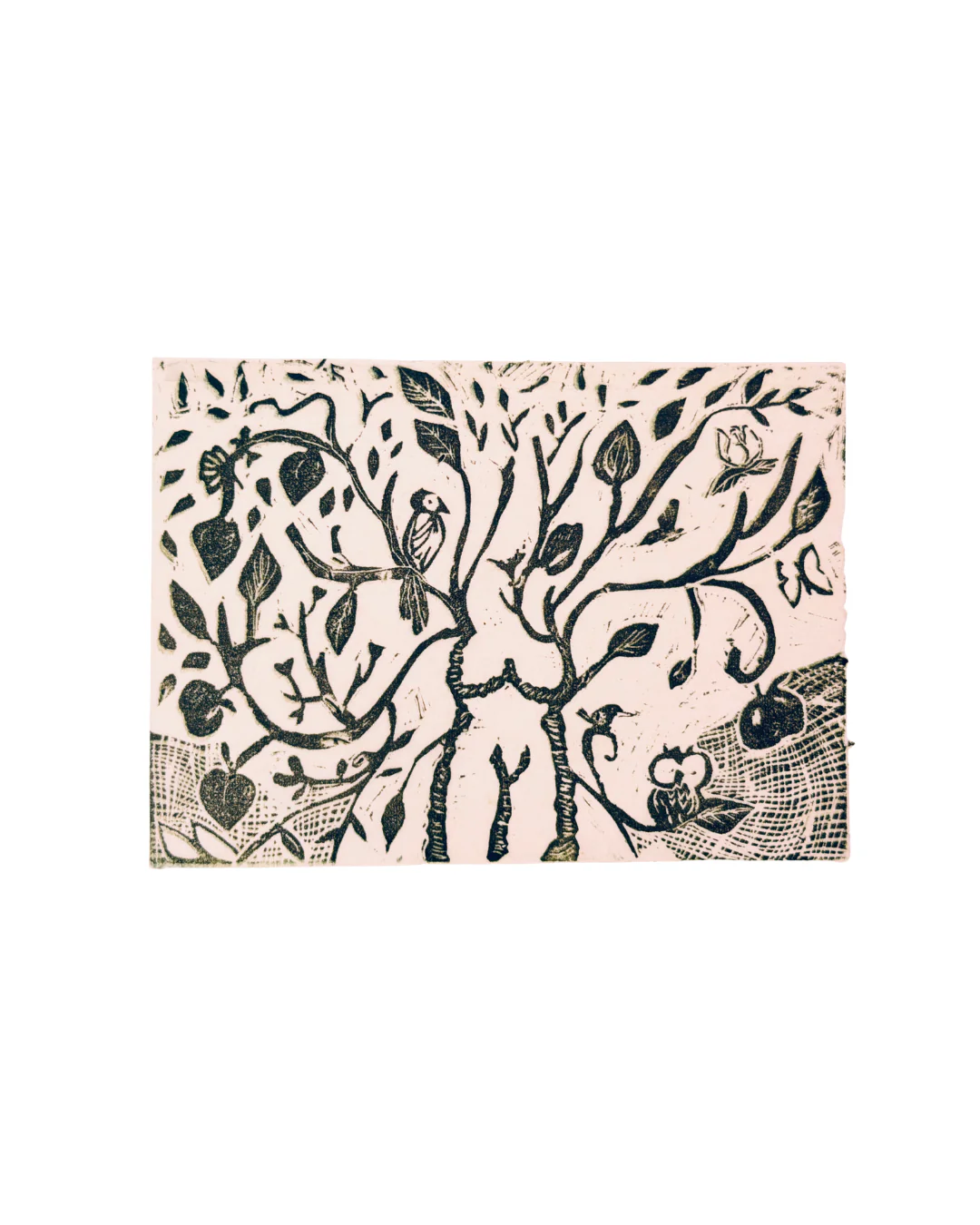 Linogravure-Tatiana Ynés Martin-Bluevert Soul-S'épanouir