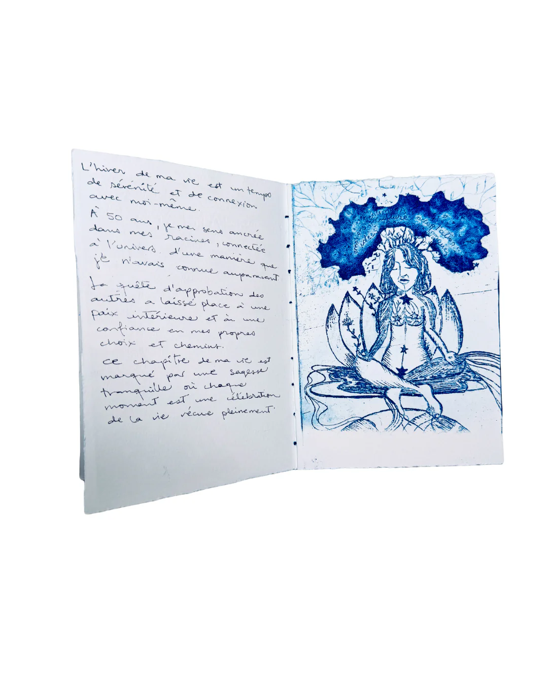livre d'artiste-saisons de vie-mythes-bluevert soul