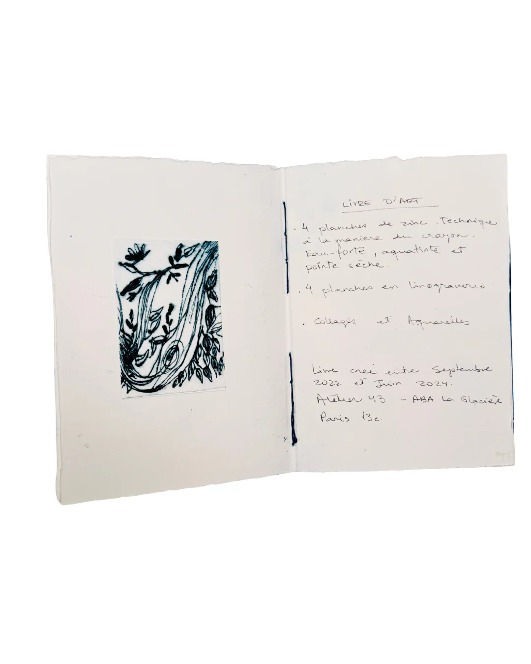 livre d artiste-saisons de vie- mythes- fin du livre